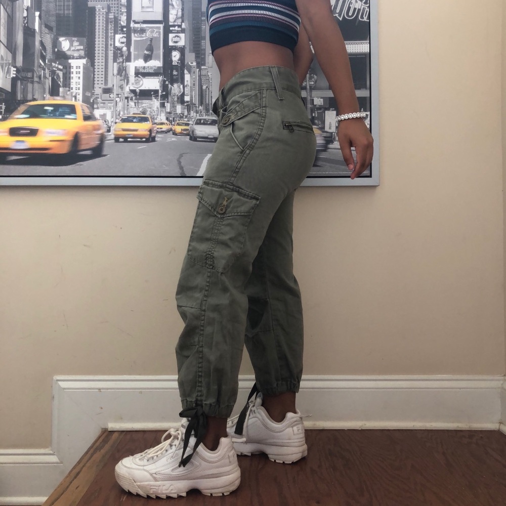 ❥☆vintage LEVIS cargo crop pants ❥☆